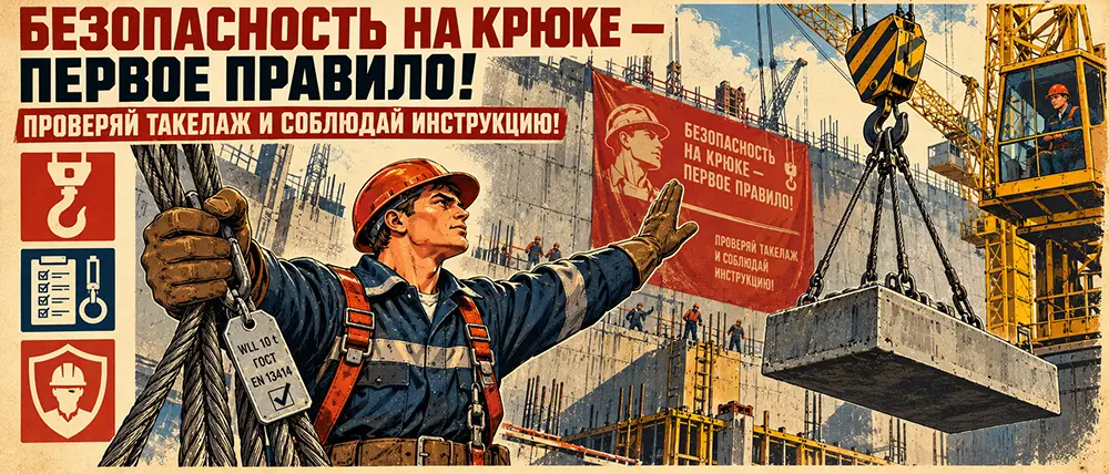 Сорокатонная плита висит на волоске, в ушах свистит ледяной ветер, а прораб орет снизу: "Цепляй быстрее, кран не ждет!"
